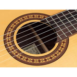 Salvador Cortez CF-55CE – Flamenco gitaar met massief spruce bovenblad, sycamore body, cutaway en Fishman elektronica