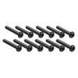 Fender Outlet 18791049 screw M 4-40X5/8 BLK 017031