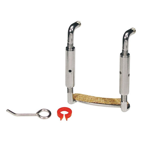 ELS CSV-14 chinrest clamp for violin, 1/4, German quality