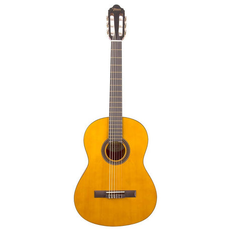 Valencia VC204H klassieke gitaar 4/4 hybride hals, sitka sparren top, nato zij- & achterblad, satin finish antiek