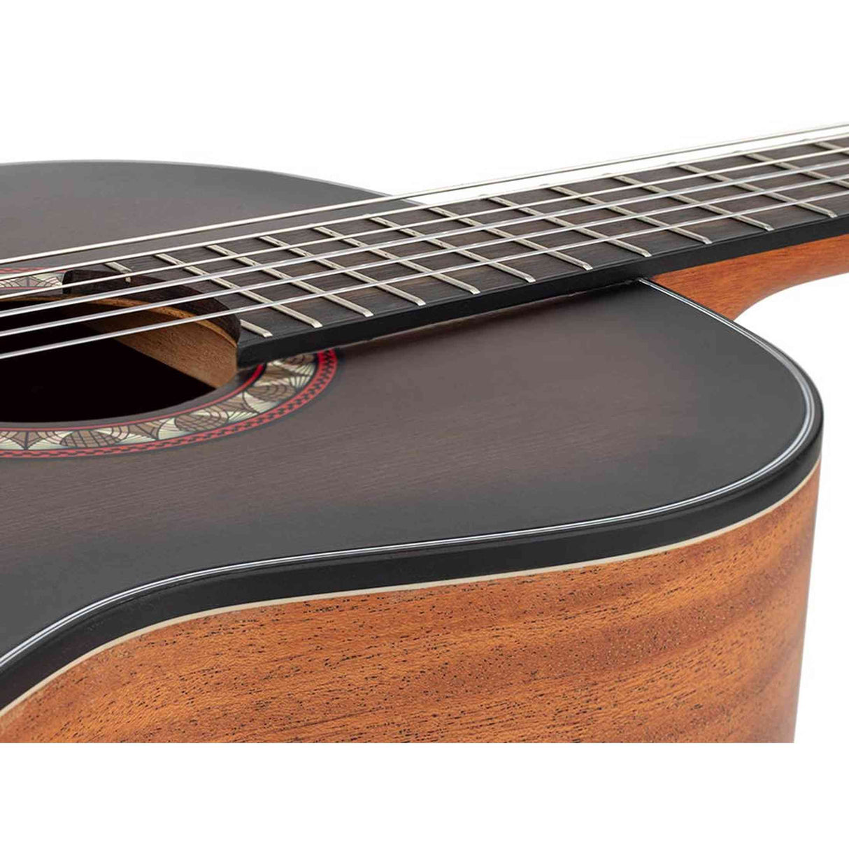 Valencia VC404HSB klassieke gitaar – Sitka Spruce top, mahonie body, inclusief stemapparaat, standaard en tas