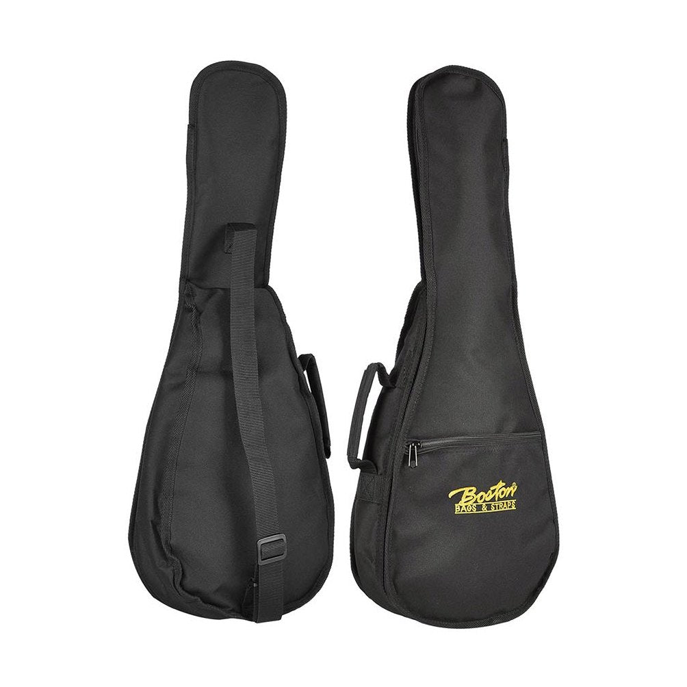 Boston UKC-06 Gigbag voor Concert Ukelele – 6 mm Voering, Nylon, Zwart