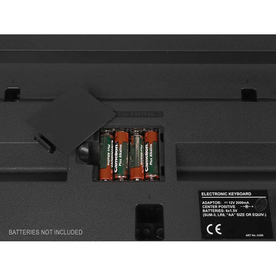 Medeli A300 Keyboard – 61 Aanslaggevoelige Toetsen, 618 Klanken en DSP-effecten