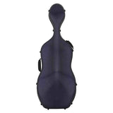 Leonardo CC-644-BU Student Series cellokoffer 4/4 PVC sandwich 4,5 kg geborsteld blauw