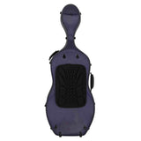 Leonardo CC-644-BU Student Series cellokoffer 4/4 PVC sandwich 4,5 kg geborsteld blauw