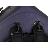 Leonardo CC-644-BU Student Series cellokoffer 4/4 PVC sandwich 4,5 kg geborsteld blauw