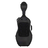 Leonardo CC-644-BK Student Series cellokoffer 4/4 PVC sandwich 4,5 kg geborsteld zwart