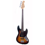 SX BD1/3TS Standard Series J-Style Elektrische Basgitaar 3-Tone Sunburst