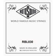 Rotosound RBL030 .030 snaar for elektrisch bass, nickel plated steel wound