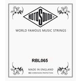 Rotosound RBL065 .065 snaar for elektrisch bass, nickel plated steel wound