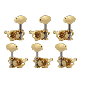 Schaller 5105234130 Stemmechanieken 3L3R Butterbean, 21.7x6mm solid shaft, goud