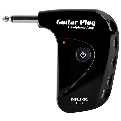NUX GP-1 Gitaarplug hoofdtelefoonversterker met Aux-in en British Rock distortion