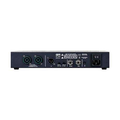 GR Bass ONE1400 Basversterker Top – 2x 700W, Ingebouwde Tuner, Dubbele Master & DI