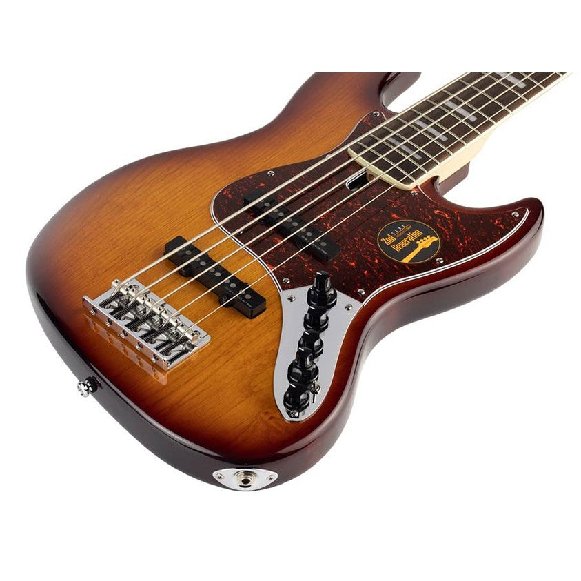 Sire V7+ A5/TS Marcus Miller 2nd Gen 5-snarige Tobacco Sunburst basgitaar