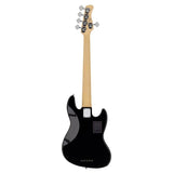 Sire V7+ A5L/BK Marcus Miller 2nd Gen linkshandige 5-snarige Black basgitaar