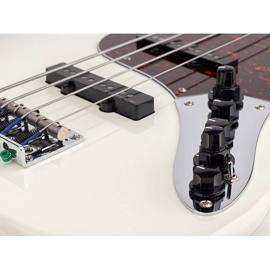 Sire V7+ A4F/AWH Marcus Miller 2nd Gen fretless 4-snarige basgitaar Antique White