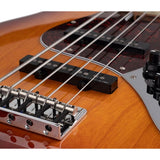Sire V7+ A5F/TS Marcus Miller 2nd Gen fretless 5-snarige basgitaar Tobacco Sunburst