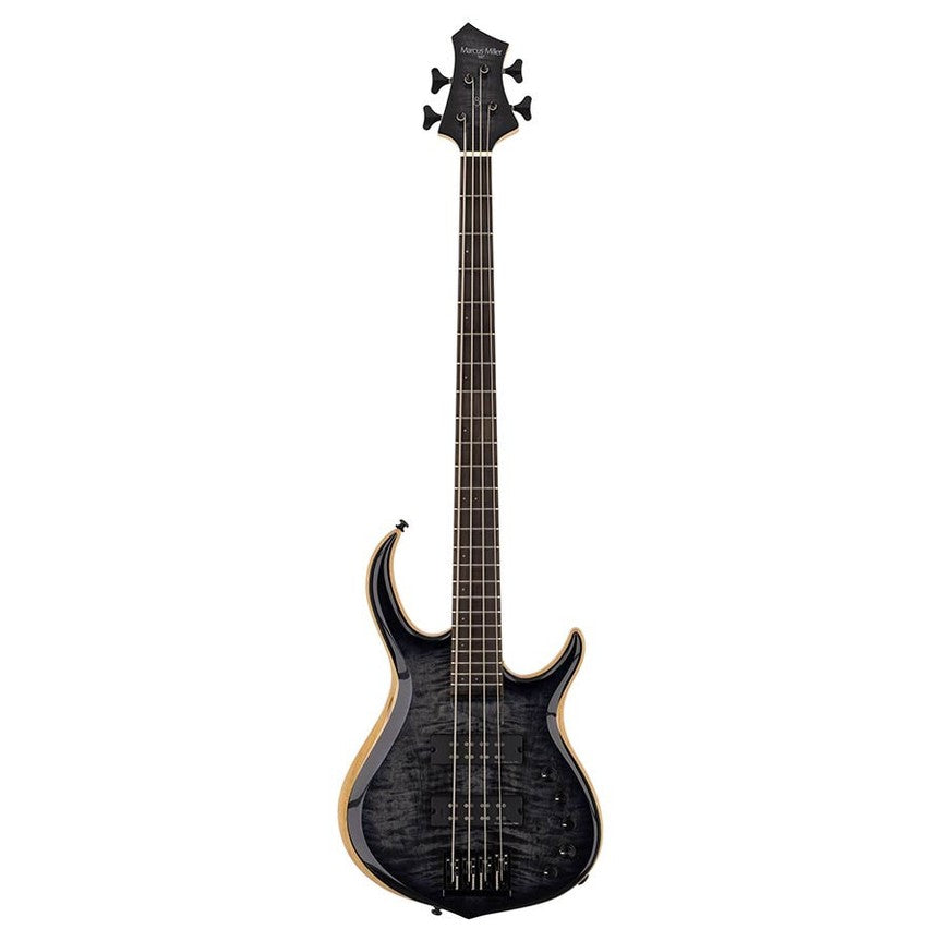 Sire M7+ S4/TBK Marcus Miller 4-Snarige Basgitaar Transparent Black