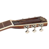 Royall HB12/SB Hobo Resonator 12-Fret – Mahonie, Sunburst, Biscuit Cone, Softcase