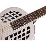 Royall TMP12/NI Tampa Tricone Resonator 12-Fret – Bell Brass, Nickel Finish, Tricone, Softcase