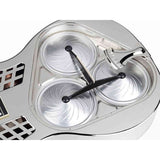 Royall TMP12/NI Tampa Tricone Resonator 12-Fret – Bell Brass, Nickel Finish, Tricone, Softcase