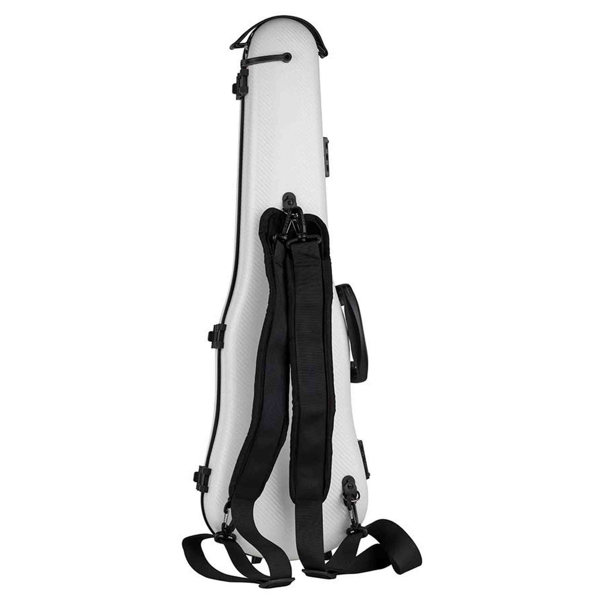 Leonardo VC-70-WH Pro Series vioolkoffer 4/4 shaped carbon wit