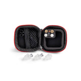 Alpine ALP-MSP-TR MusicSafe Pro Oordoppen – High-Fidelity Gehoorbescherming voor Muzikanten, Transparant