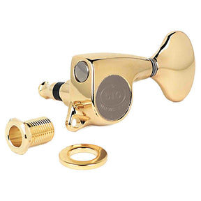 Gotoh GTH14304 SGL510 stemmechanieken met L5 knoppen, 3L3R, goud
