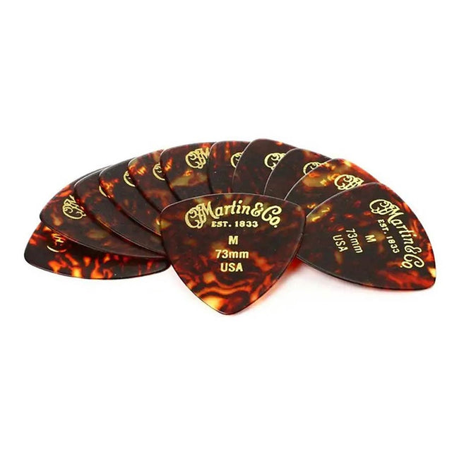 Martin SPA 18A0053 pick pack 346 vorm .73mm faux schildpad Medium 12 stuks