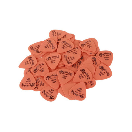 Martin SPA 18AP5060 72 stuks bulk zak van Delrin picks .60mm oranje