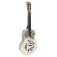 Royall TMP12SQ/NI Tampa Square Tricone Resonator 12-Fret – Bell Brass, Squareneck, Nickel Finish, Softcase