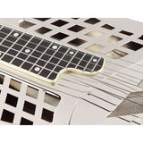 Royall TMP12SQ/NI Tampa Square Tricone Resonator 12-Fret – Bell Brass, Squareneck, Nickel Finish, Softcase