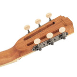 Royall BB14C/FL Bantam Blazer Resonator 14-Fret – Flamed Maple, Parlor Size, Biscuit Cone, Softcase