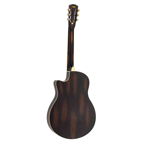 Royall CH12/BRS Chess Cutaway Tricone Resonator 12-Fret – Okoumé, Brown Satin, Tricone, Softcase