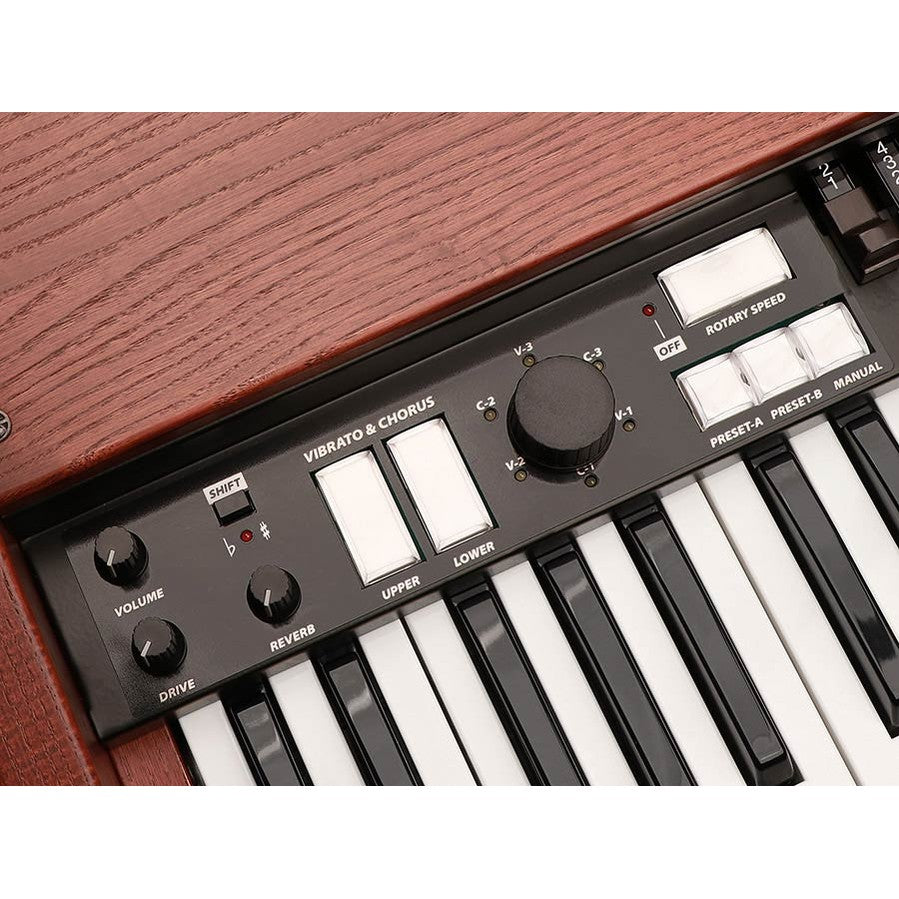 Crumar MOJO-CL Virtual Tonewheel Orgel MOJO CLASSIC met 2 Klavieren en GSi VB3.2