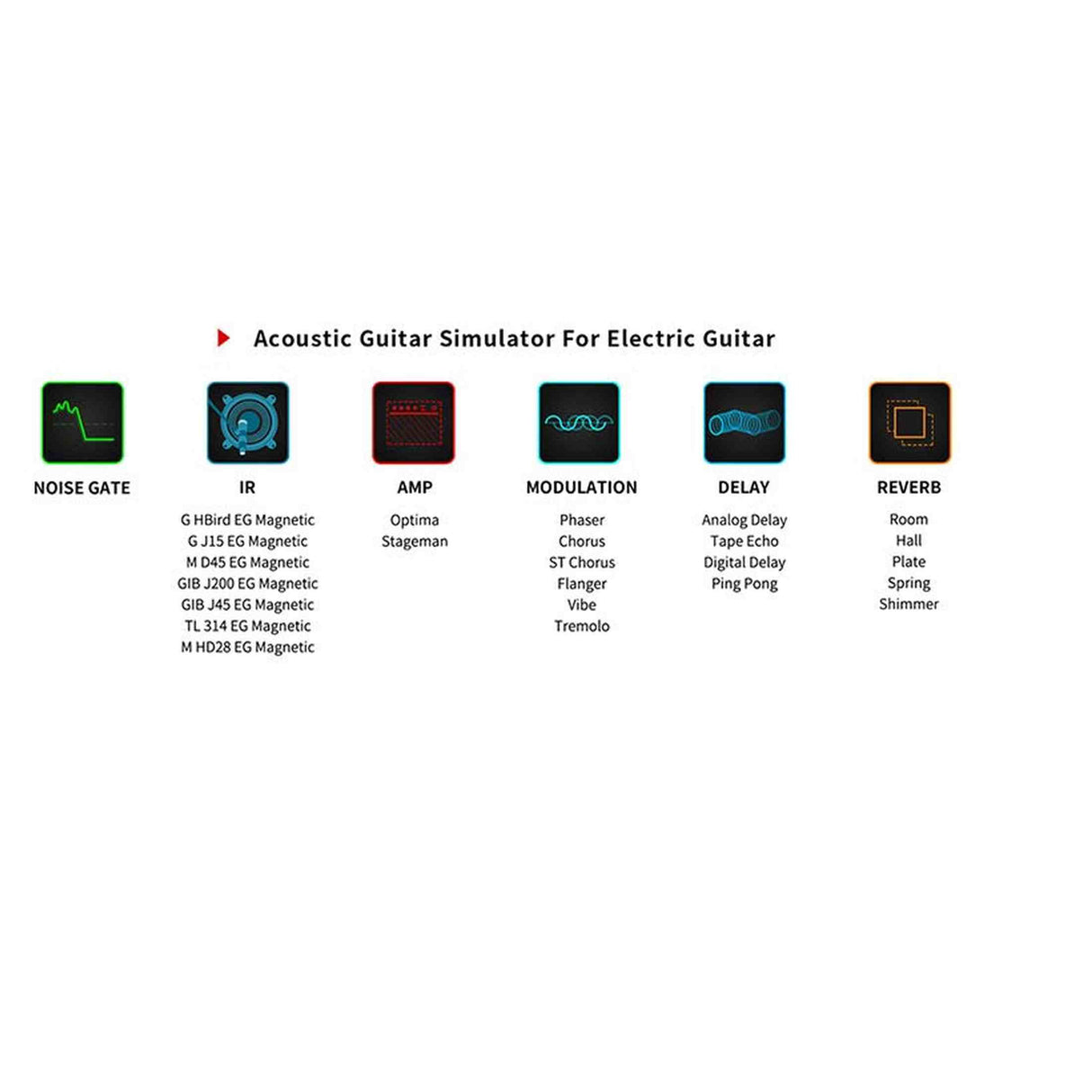 NUX MPLUG Mighty Series hoofdtelefoonversterker met effecten, amp-modellen en Bluetooth