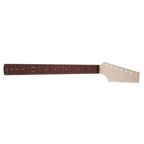 Boston SN-21-PF neck ST style, maple/pau ferro fb, 21 frets, paddle head, 9.5" radius, double action trussrod