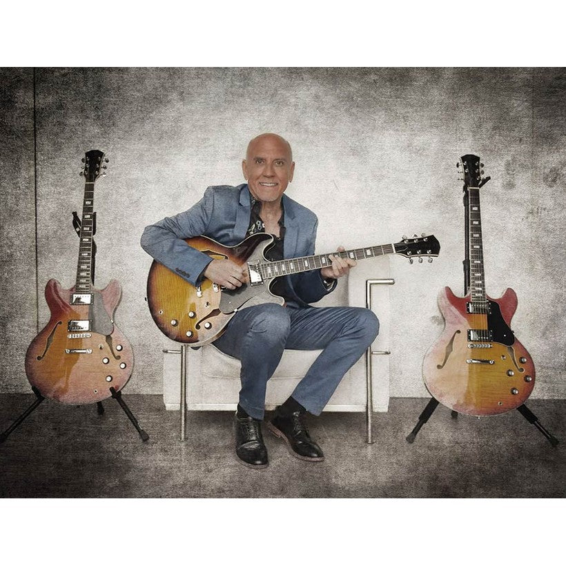 Sire Guitars H7/CS electrische archtop gitaar, esdoorn, cherry sunburst