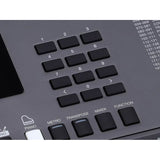 Medeli MK200 Keyboard – 61 Aanslaggevoelige Toetsen met 585 Klanken en USB-MIDI