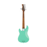 Sire P5 A5/MLG Marcus Miller basgitaar 5-snarige passieve P-stijl bas in Mild Green