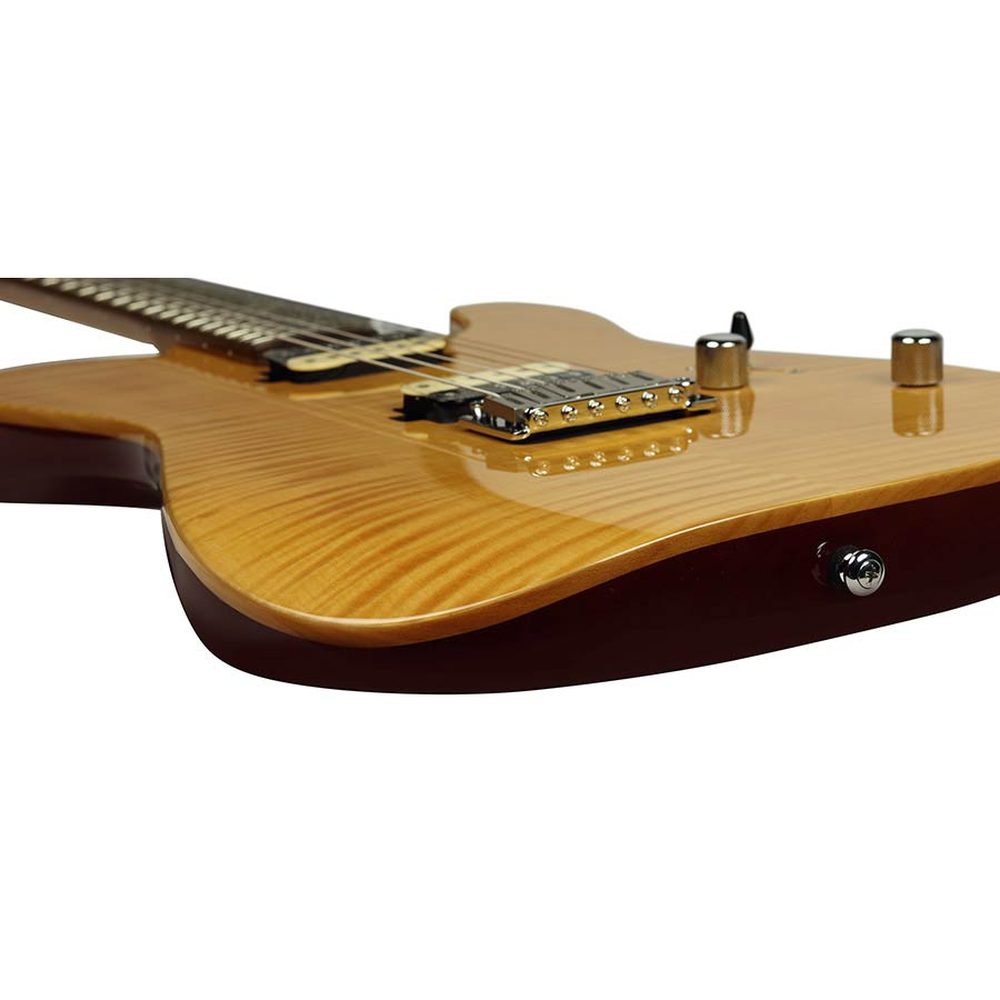 Sire Guitars T7FM/NT electrische gitaar, T-style, elzen body, gevlamde esdoorn top, naturel