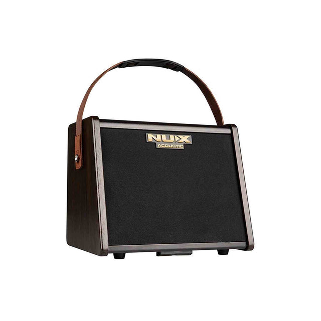 NUX AC-25 akoestische gitaarversterker 25W 2 kanalen Bluetooth met accu