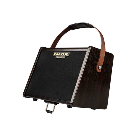 NUX AC-25 akoestische gitaarversterker 25W 2 kanalen Bluetooth met accu