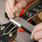 StewMac SM0673 Snaarverdelingsliniaal RVS