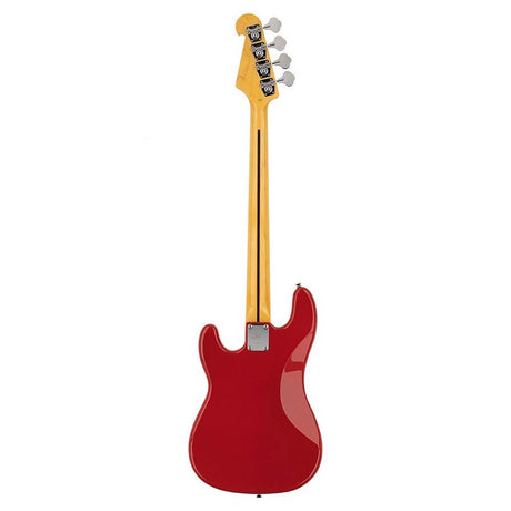 SX SPB62-FR Retro Series 62 P-Style Elektrische Basgitaar Fiesta Red