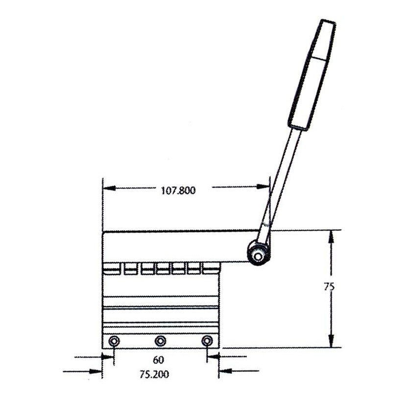 Allparts TP3683001 Nickel Vibrato - Kort Gibson® Stijl