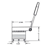 Allparts TP3683001 Nickel Vibrato - Kort Gibson® Stijl