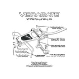 Vibramate V7-VW voor Bigsby B7 op Flying V-gitaren