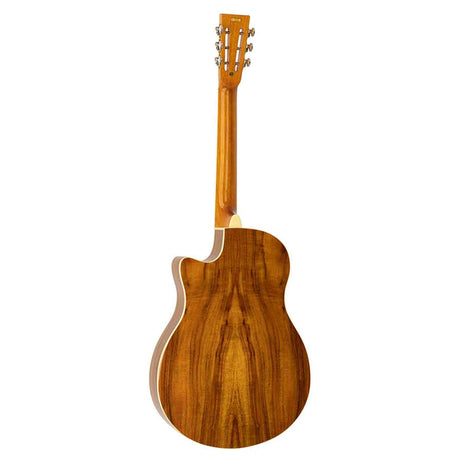 Royall KOA12 Tricone Resonator 12-Fret – Hawaïaans Koa, Cutaway, Natural Gloss, softcase
