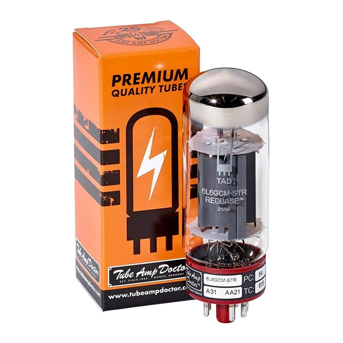 TAD 6L6GCM-STR REDBASE selected high-performance tube quartet – VDS ...